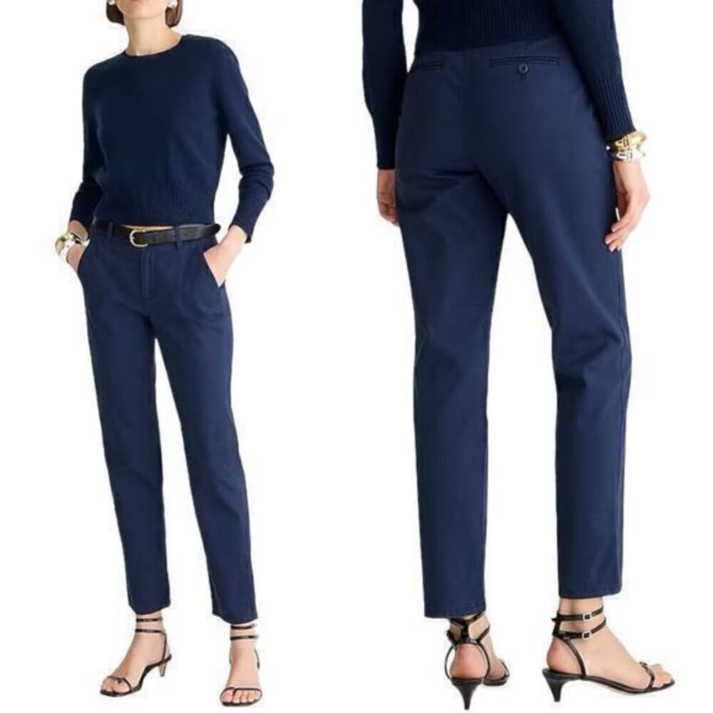 J. Crew Factory Navy Straight Leg Pants